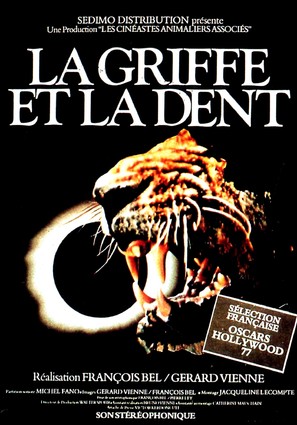 La griffe et la dent - French Movie Poster (thumbnail)