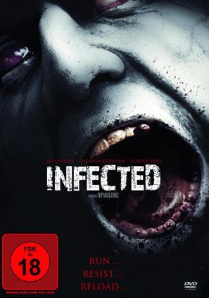Infected - German DVD movie cover (thumbnail)