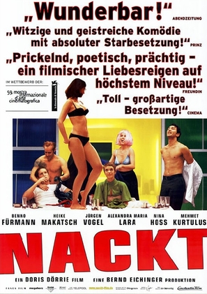 Nackt - German Movie Poster (thumbnail)