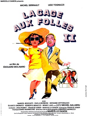La cage aux folles II - French Movie Poster (thumbnail)