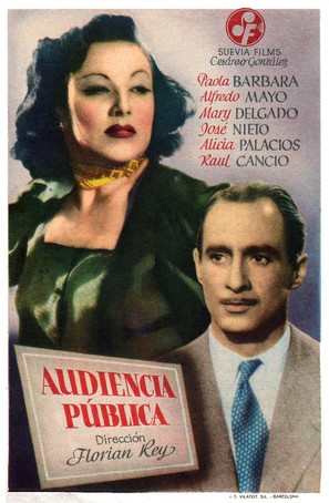 Audiencia p&uacute;blica - Spanish Movie Poster (thumbnail)