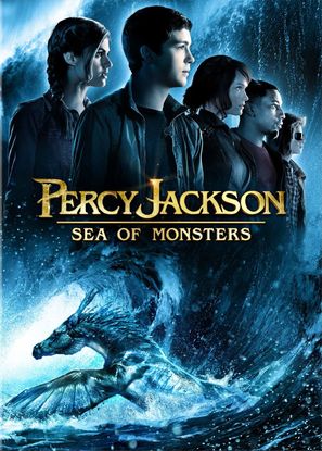 Percy Jackson: Sea of Monsters - DVD movie cover (thumbnail)