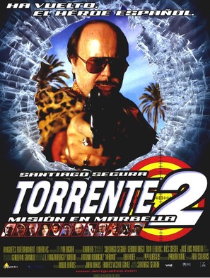 Torrente 2: Misi&oacute;n en Marbella - Spanish Movie Poster (thumbnail)