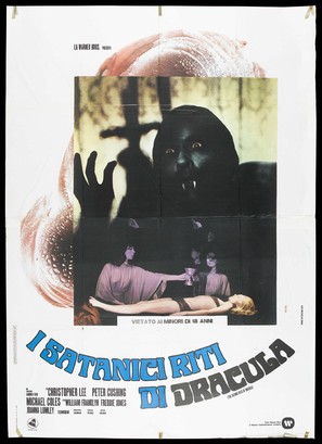 The Satanic Rites of Dracula - Italian Movie Poster (thumbnail)