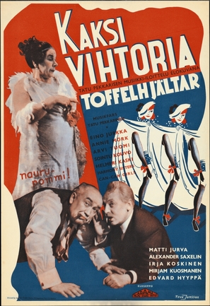 Kaksi Vihtoria - Finnish Movie Poster (thumbnail)