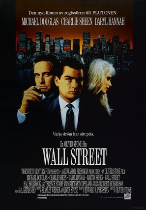 Wall Street - Swedish Movie Poster (thumbnail)