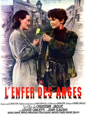 Enfer des anges, L&#039; - French Movie Poster (thumbnail)