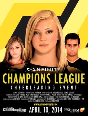Nfinity Champions League Cheerleading Event - Movie Poster (thumbnail)