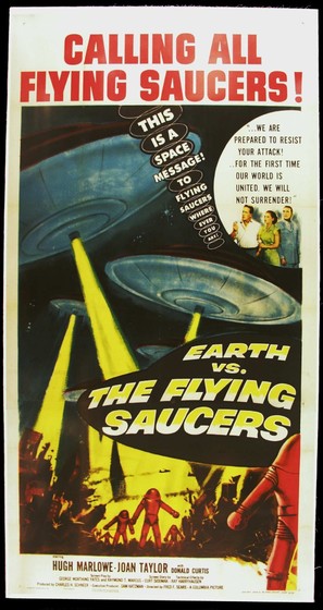 Earth vs. the Flying Saucers - Movie Poster (thumbnail)