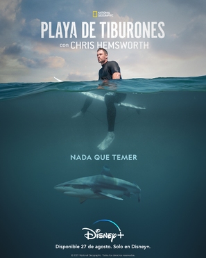 Shark Beach with Chris Hemsworth - Mexican Movie Poster (thumbnail)