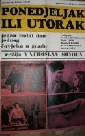 Ponedjeljak ili utorak - Yugoslav Movie Poster (thumbnail)