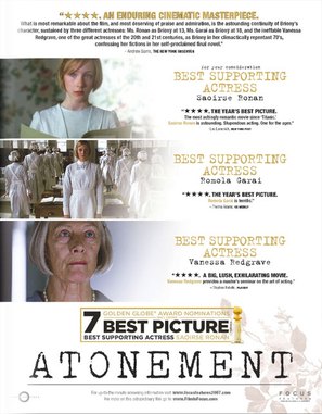 Atonement - For your consideration movie poster (thumbnail)