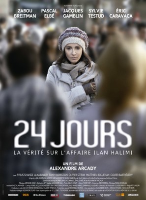 24 jours, la v&eacute;rit&eacute; sur l&#039;affaire Ilan Halimi - French Movie Poster (thumbnail)