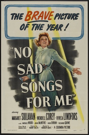 No Sad Songs for Me - Movie Poster (thumbnail)