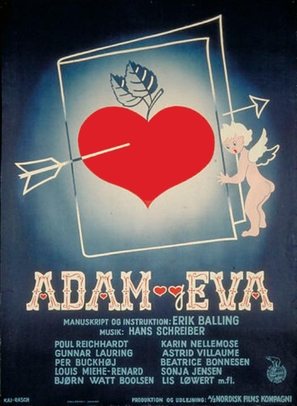 Adam og Eva - Swedish Movie Poster (thumbnail)