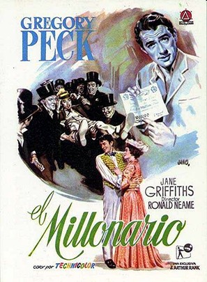 The Million Pound Note - Spanish DVD movie cover (thumbnail)