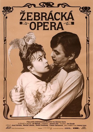 Zebr&aacute;ck&aacute; opera - Czech Movie Poster (thumbnail)