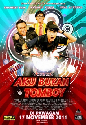 Aku bukan tomboy - Malaysian Movie Poster (thumbnail)