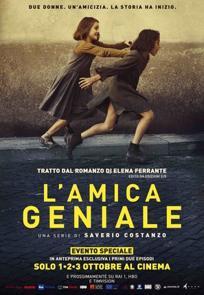 &quot;L&#039;amica geniale&quot; - Italian Movie Poster (thumbnail)