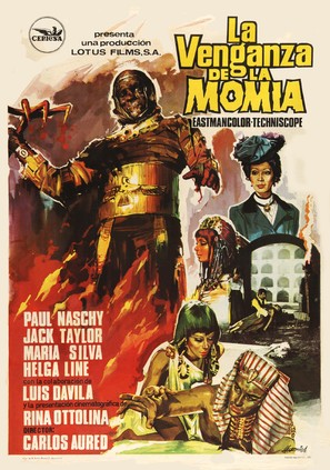 La venganza de la momia - Spanish Movie Poster (thumbnail)