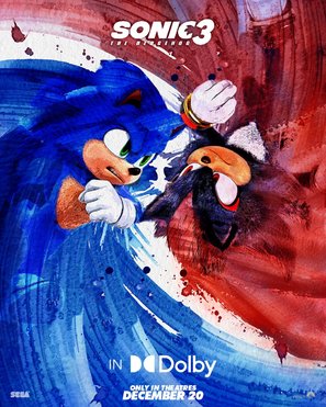 Sonic the Hedgehog 3 - Movie Poster (thumbnail)