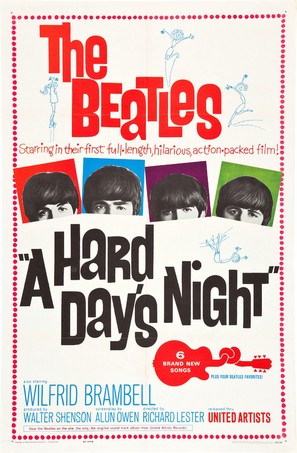 A Hard Day&#039;s Night - Movie Poster (thumbnail)