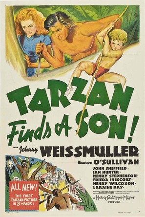 Tarzan Finds a Son! - Movie Poster (thumbnail)