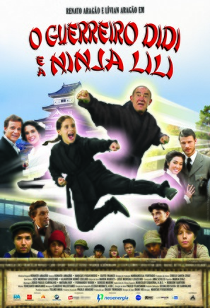 O Guerreiro Didi e a Ninja Lili - Brazilian Movie Poster (thumbnail)
