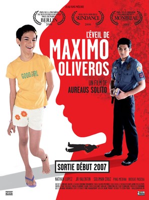Ang pagdadalaga ni Maximo Oliveros - French Movie Poster (thumbnail)