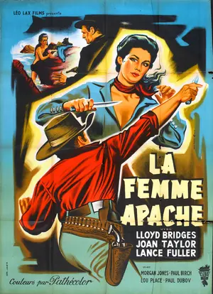 Apache Woman Poster