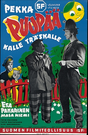 Pekka Puup&auml;&auml; - Finnish Movie Poster (thumbnail)