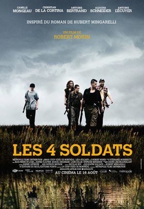 Les 4 soldats - Canadian Movie Poster (thumbnail)