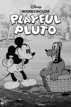 Playful Pluto Poster