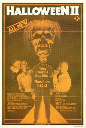 Halloween II - Australian Movie Poster (thumbnail)