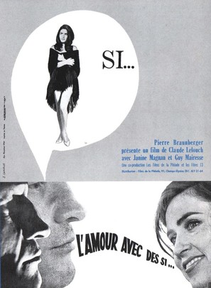 Amour avec des si, L&#039; - French Movie Poster (thumbnail)