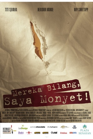 Mereka bilang, saya monyet! - Indonesian Movie Poster (thumbnail)