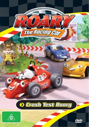 &quot;Roary the Racing Car&quot; - Australian DVD movie cover (thumbnail)