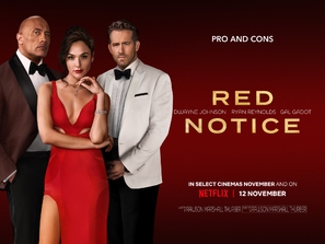 Red Notice - British Movie Poster (thumbnail)