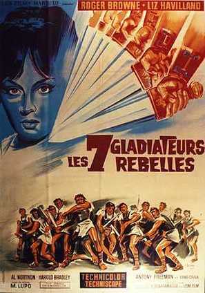 Sette contro tutti - French Movie Poster (thumbnail)