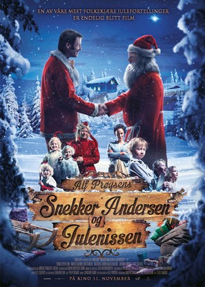 Snekker Andersen og Julenissen - Norwegian Movie Poster (thumbnail)