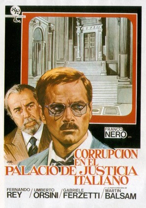 Corruzione al palazzo di giustizia - Spanish Movie Poster (thumbnail)