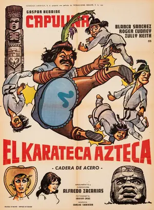 El karateca azteca Poster