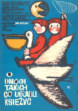 O dw&oacute;ch takich, co ukradli ksiezyc - Polish Movie Poster (thumbnail)