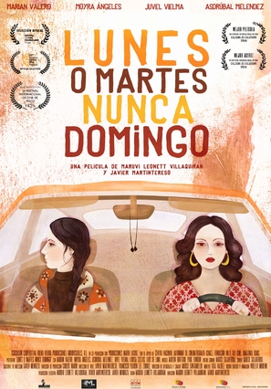 Lunes o martes nunca domingo - Venezuelan Movie Poster (thumbnail)