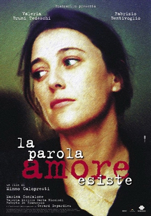 La parola amore esiste - Italian Movie Poster (thumbnail)