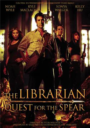 The Librarian: Quest for the Spear - DVD movie cover (thumbnail)