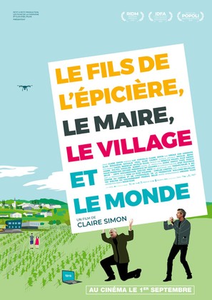 The Grocer&#039;s Son, the Mayor, the Village and the World - French Movie Poster (thumbnail)