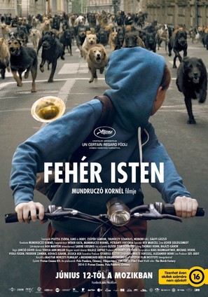 Feh&eacute;r isten - Hungarian Movie Poster (thumbnail)
