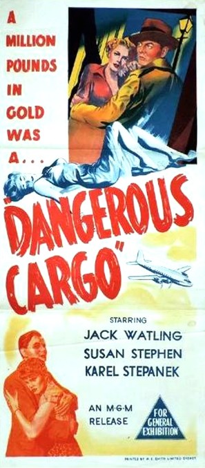 Dangerous Cargo - Australian Movie Poster (thumbnail)