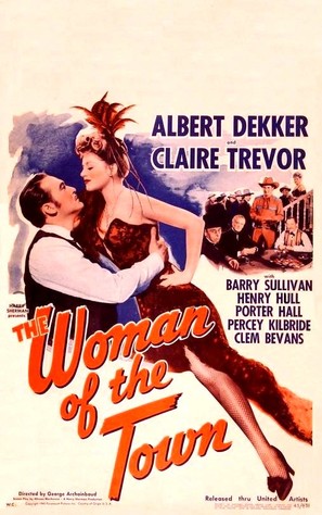 The Woman of the Town - Movie Poster (thumbnail)